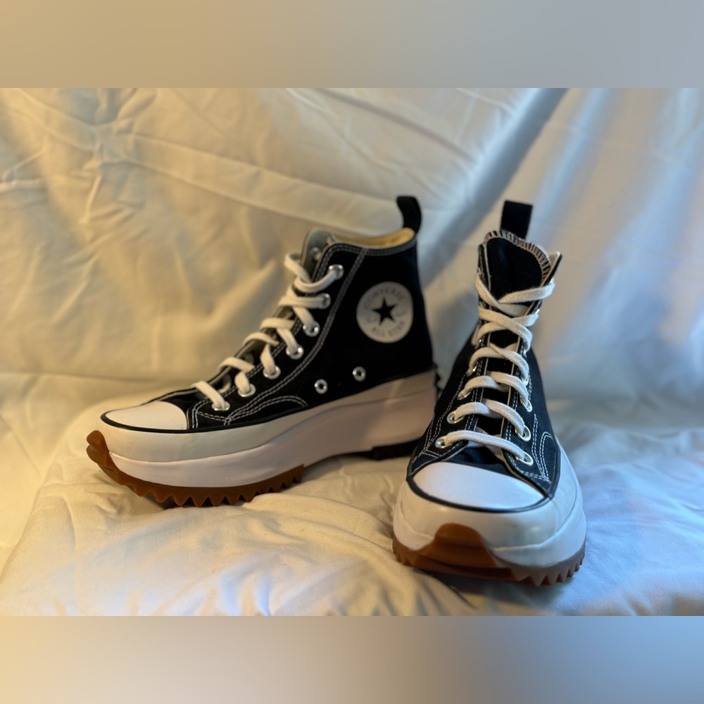 Converse Run Star Hike Canvas Platform 7.5 M US Women’s